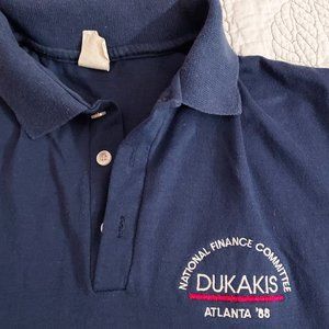 1988 Dukakis Campaign: Official Shirt from convention Finance Committee